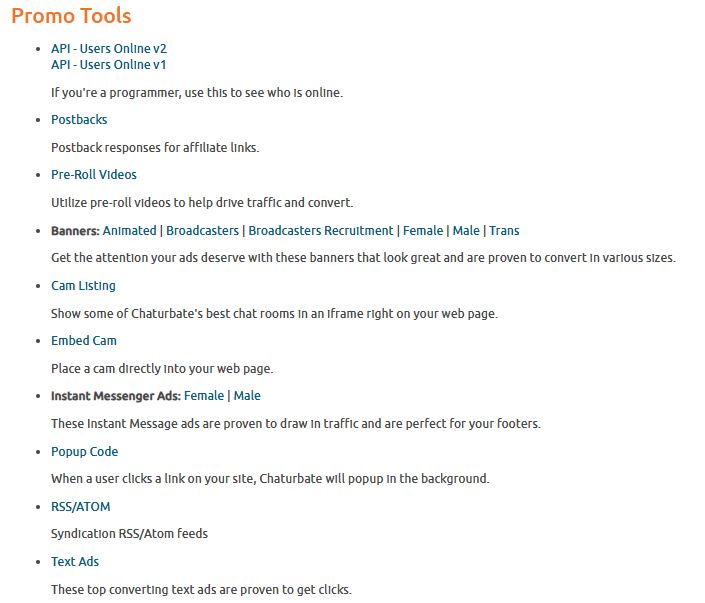 Sex on the Beach Tube Webmaster Guide For Chaturbate With Promo Tools